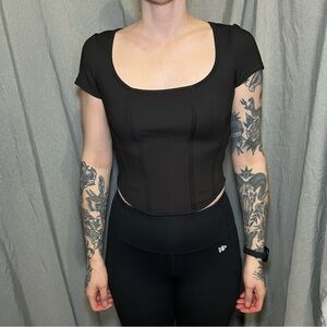 Black Women's Fitted Top